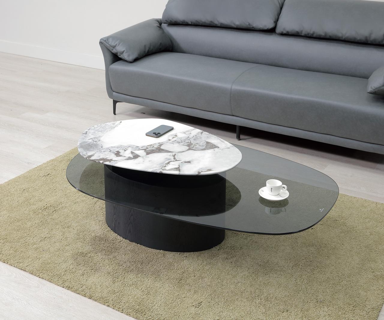 伯連達旋轉功能茶几