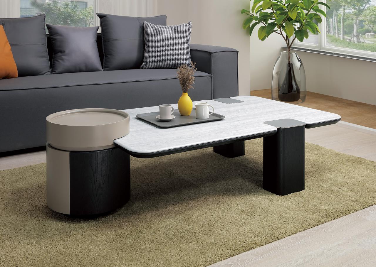 瑪克辛石面大茶几