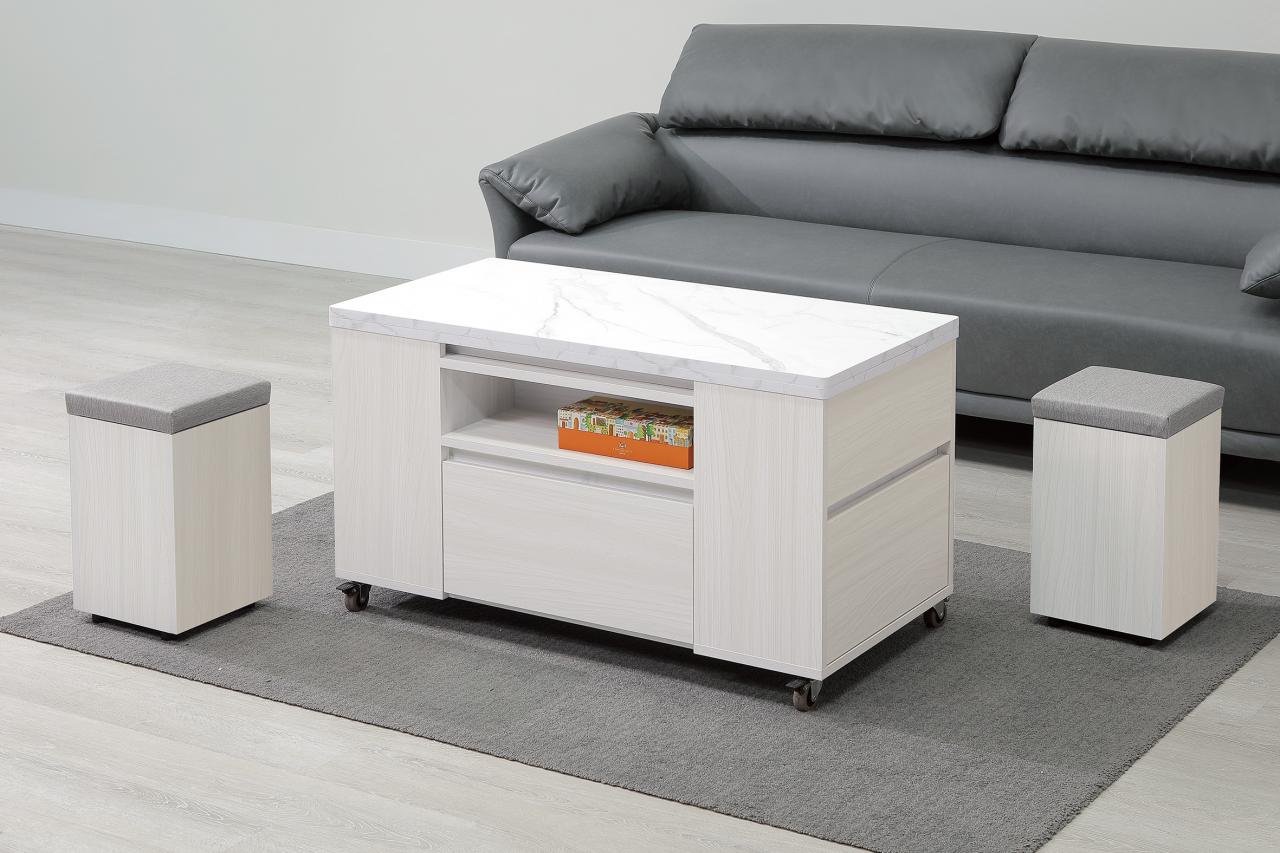 華格納3.3 尺雙升降移動茶几