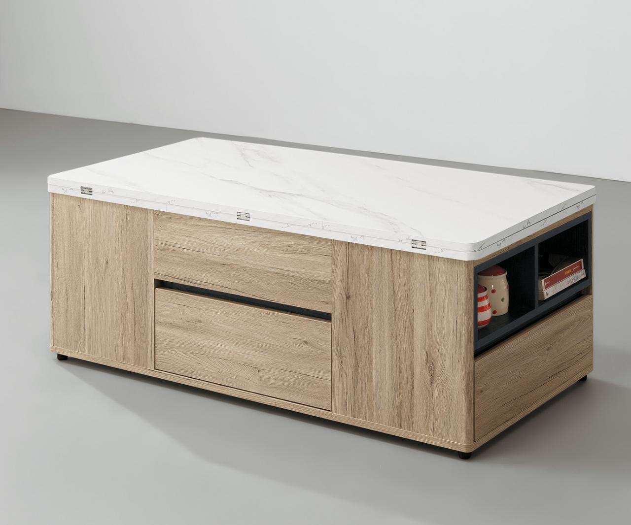 史蒂芬 4尺雙升降茶几