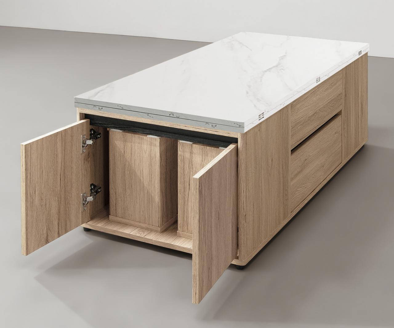 史蒂芬 4尺雙升降茶几