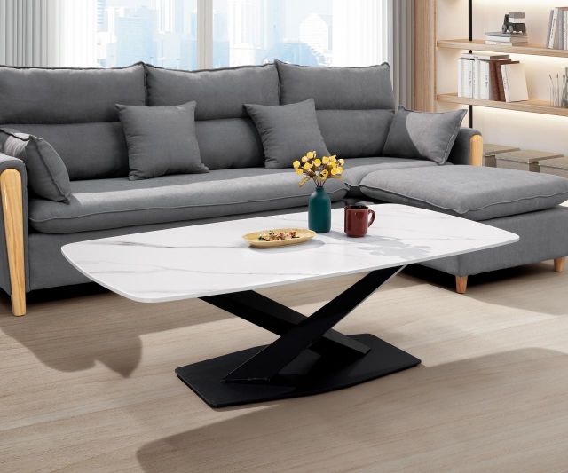 威廉岩板大茶几