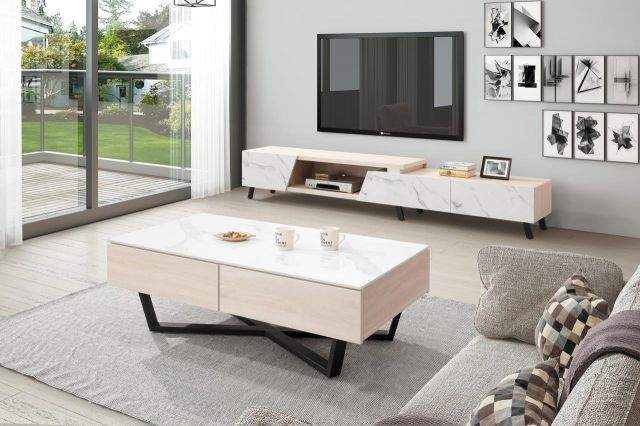 安卡拉岩板大茶几