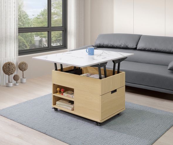 萊特2.7 尺雙升降移動茶几